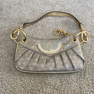 Gold Guess bag